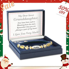 Load image into Gallery viewer, Enkelin Bolo Candy Armband mit zwei personalisierten Gravuren