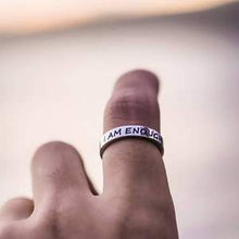 Load image into Gallery viewer, 925 Sterling Silver 'I Am Enough' Ring