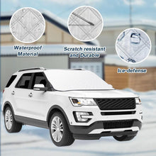 Load image into Gallery viewer, Universal Premium Windshield Snow Cover Sunshade