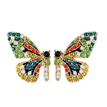 Load image into Gallery viewer, Colorful Butterfly Earrings