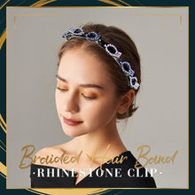 Load image into Gallery viewer, ?Christmas Sale 50% OFF?Braided Hair Band Rhinestone Clip