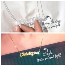 Load image into Gallery viewer, Mother's Day Gift Personalized Shiny Diamond Name Necklace