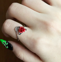 Load image into Gallery viewer, "Love You Forever" Creativity Adjustable Rose Ring