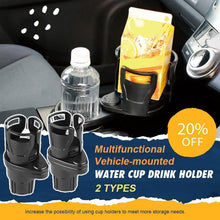 Load image into Gallery viewer, Multifunctional Vehicle-mounted Water Cup Drink Holder