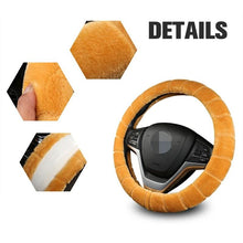 Load image into Gallery viewer, Plush Car Steering Wheel