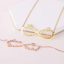 Load image into Gallery viewer, Infinity Name Necklace for Women