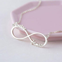 Load image into Gallery viewer, Infinity Name Necklace for Women