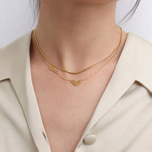 Load image into Gallery viewer, Super fashion LOVE Necklace in Gold💃