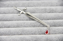 Load image into Gallery viewer, Blood Sworn Dagger Stud Earrings
