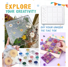 Load image into Gallery viewer, Tic Tac Toe Silicone Mold