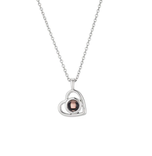 Load image into Gallery viewer, Personalized Heart Photo Necklace