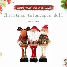 Load image into Gallery viewer, Retractable Christmas Decoration Doll
