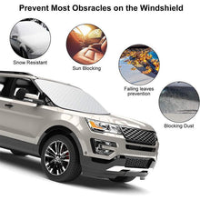 Load image into Gallery viewer, Universal Premium Windshield Snow Cover Sunshade