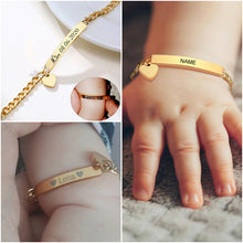 Load image into Gallery viewer, BABY CUSTOM NAME BRACELET