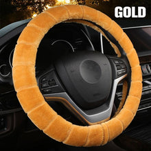 Load image into Gallery viewer, Plush Car Steering Wheel