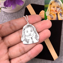 Load image into Gallery viewer, Custom Photo Necklace