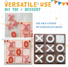 Load image into Gallery viewer, Tic Tac Toe Silicone Mold