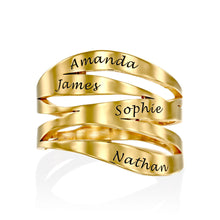 Load image into Gallery viewer, Margeaux Custom Ring in Gold Plating