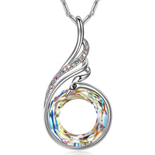 Load image into Gallery viewer, Aurora Borealis Phoenix Necklace