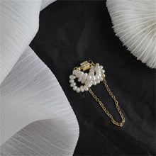 Load image into Gallery viewer, Pearl Chain Temperament Ear Clip