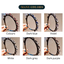 Load image into Gallery viewer, ?Christmas Sale 50% OFF?Braided Hair Band Rhinestone Clip