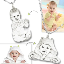Load image into Gallery viewer, Custom Photo Necklace