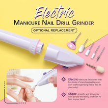 Load image into Gallery viewer, Easy to use Electric Nail Care Kit