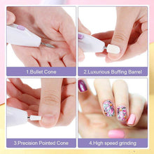 Load image into Gallery viewer, Easy to use Electric Nail Care Kit