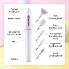 Load image into Gallery viewer, Easy to use Electric Nail Care Kit