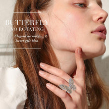 Load image into Gallery viewer, Adjust To Your Size - Elegant Rotating Crystal Ring