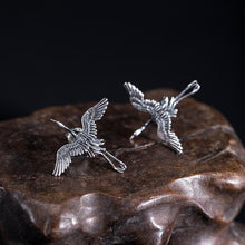 Load image into Gallery viewer, Flying Crane Earrings