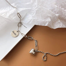 Load image into Gallery viewer, Smile & Heart Charm Necklace