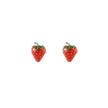 Load image into Gallery viewer, Juicy Strawberry Earrings