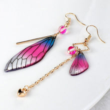 Load image into Gallery viewer, Fairy Wing Tassel Earrings