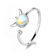Load image into Gallery viewer, Moonstone Devil Ring