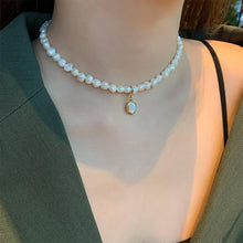Load image into Gallery viewer, Freshwater Pearl & Moonstone Necklace