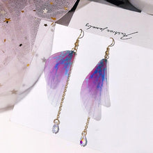 Load image into Gallery viewer, Butterfly Wing Statement Earrings