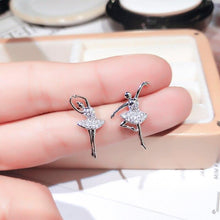 Load image into Gallery viewer, Ballerina 925 Sterling Silver Earrings