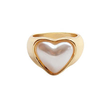 Load image into Gallery viewer, White Pearl Statement Ring