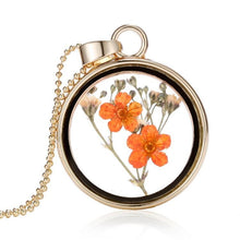 Load image into Gallery viewer, Dried Flower Necklace