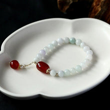 Load image into Gallery viewer, Natural Jade Stone & Agate Pearl Bracelet