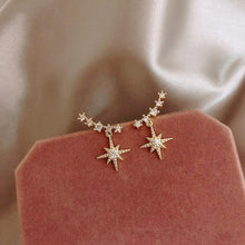 Load image into Gallery viewer, Crystal Star Earrings