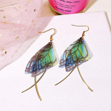 Load image into Gallery viewer, Butterfly Wing Statement Earrings