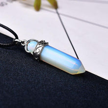 Load image into Gallery viewer, Raw Crystal Pendant Necklace