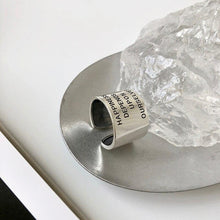 Load image into Gallery viewer, 'Happiness Depends Upon Ourselves' Ring