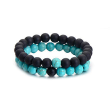 Load image into Gallery viewer, Natural Stone Distance Bracelets