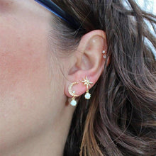 Load image into Gallery viewer, Midnight Opal Earrings