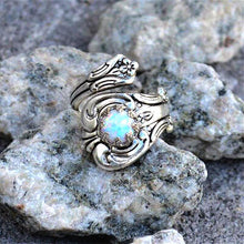 Load image into Gallery viewer, White Fire Opal Ring