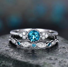 Load image into Gallery viewer, Luxury Gemstone Ring Set