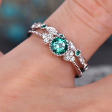 Load image into Gallery viewer, Luxury Gemstone Ring Set